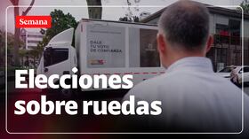 Elecciones sobre ruedas.