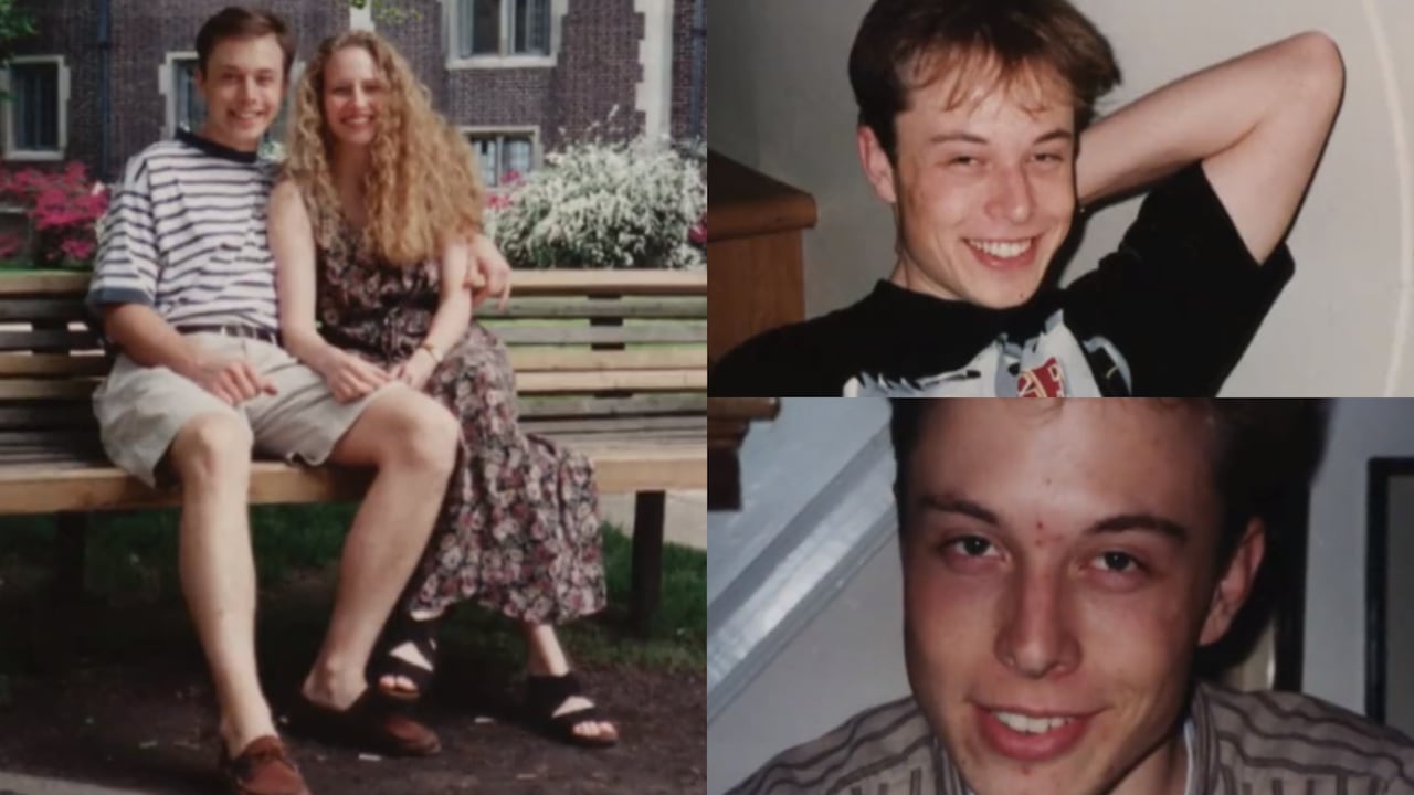 La colección incluye fotografías instantáneas de la época en que Elon Musk fue novio de Jennifer Gwynne, durante su etapa universitaria.