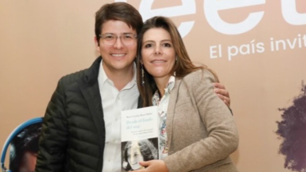 Miguel Uribe Turbay y María Carolina Hoyos Turbay.