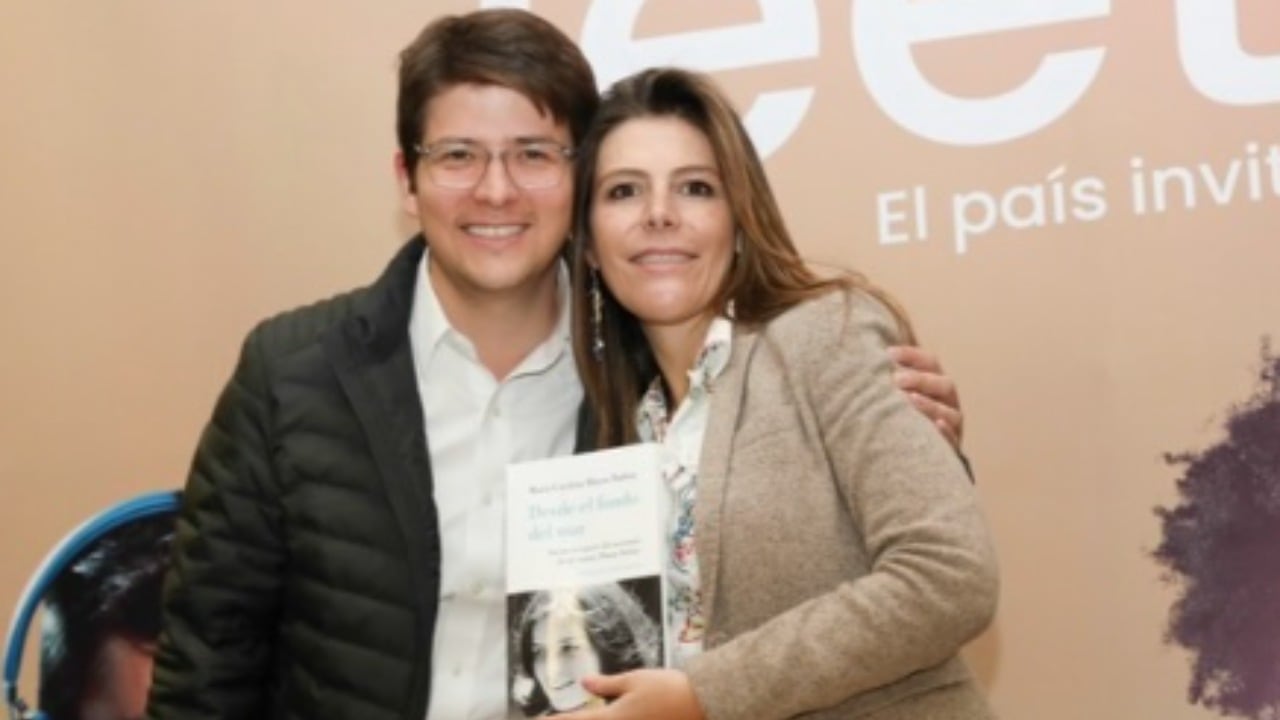 Miguel Uribe Turbay y María Carolina Hoyos Turbay.