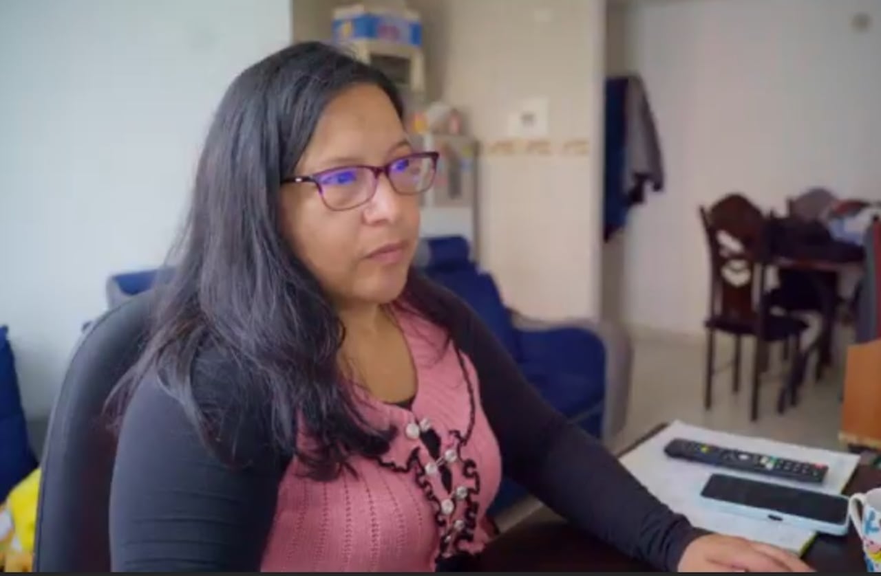 Nasly Coral lleva 14 años trabajando en el área de tesorería de Compensar.