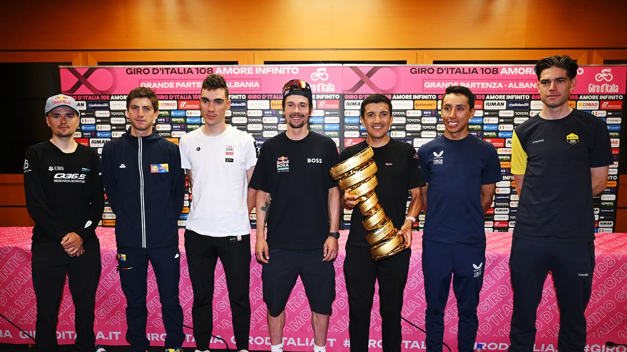 Favoritos al título del Giro de Italia 2025