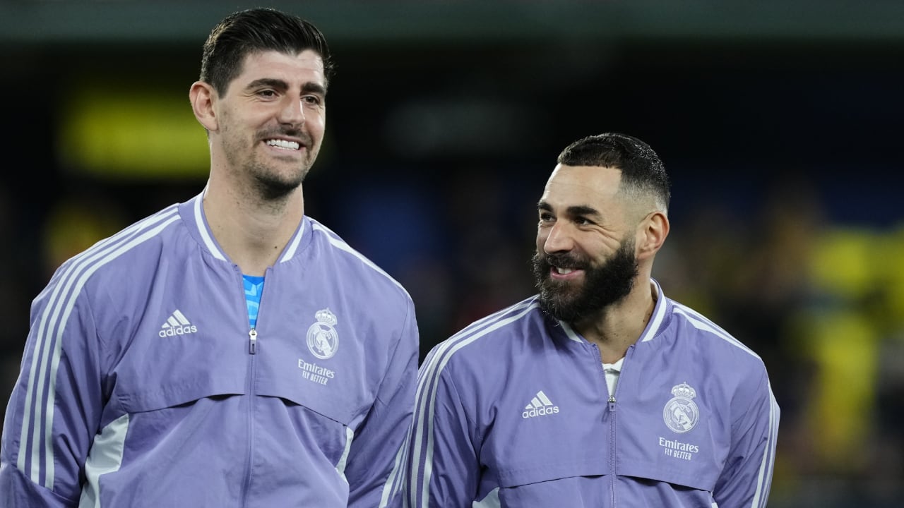 Courtois y Benzema no irán al Mundial de Clubes por lesión