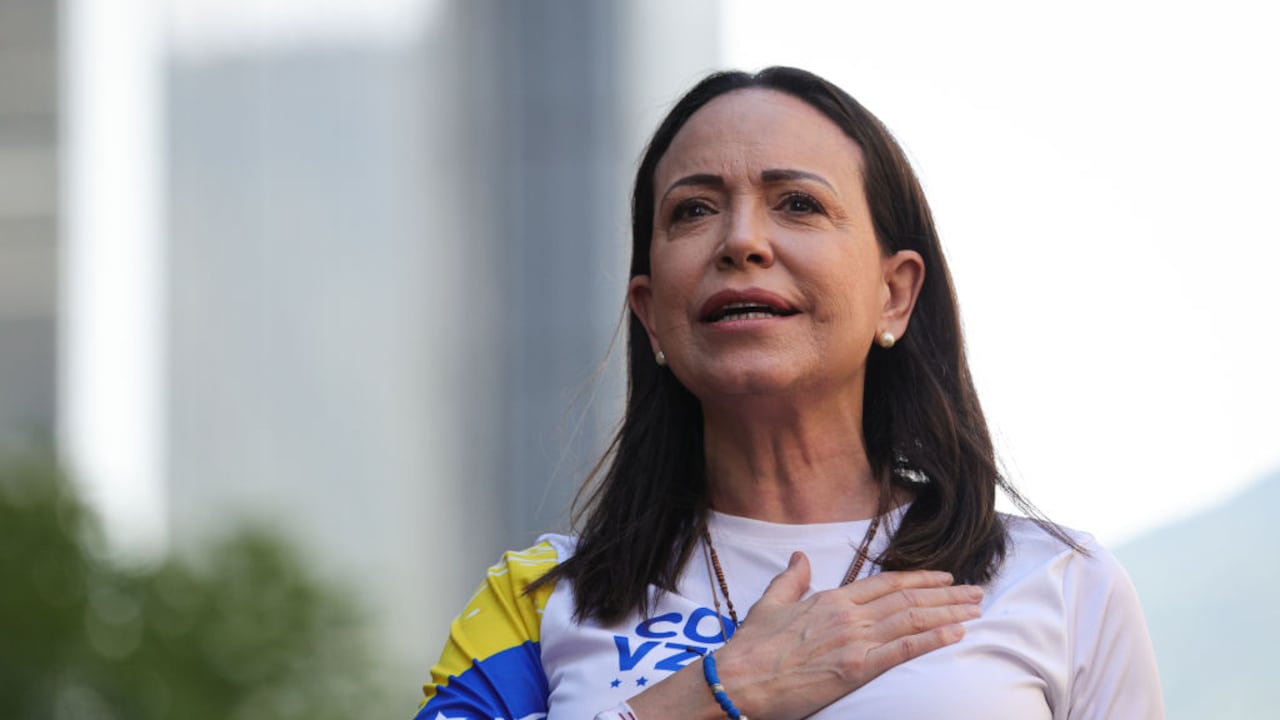 María Corina Machado, líder opositora venezolana.
