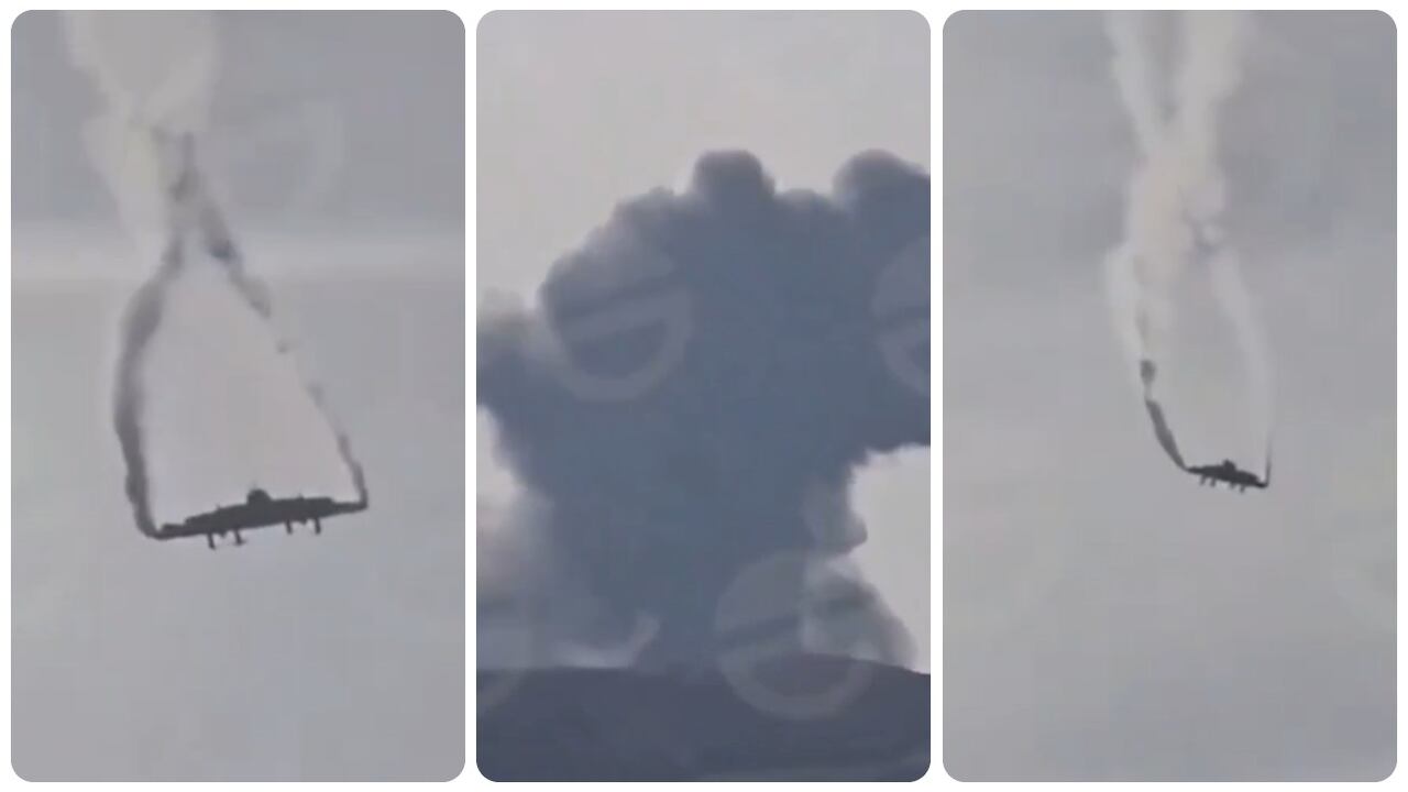 Un avión de carga militar turco C-130 se estrelló en la frontera entre Georgia y Azerbaiyán.