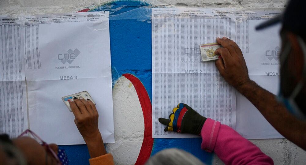El chavismo elige Parlamento venezolano sin oposición ni reconocimiento internacional (AP Photo/Matias Delacroix)