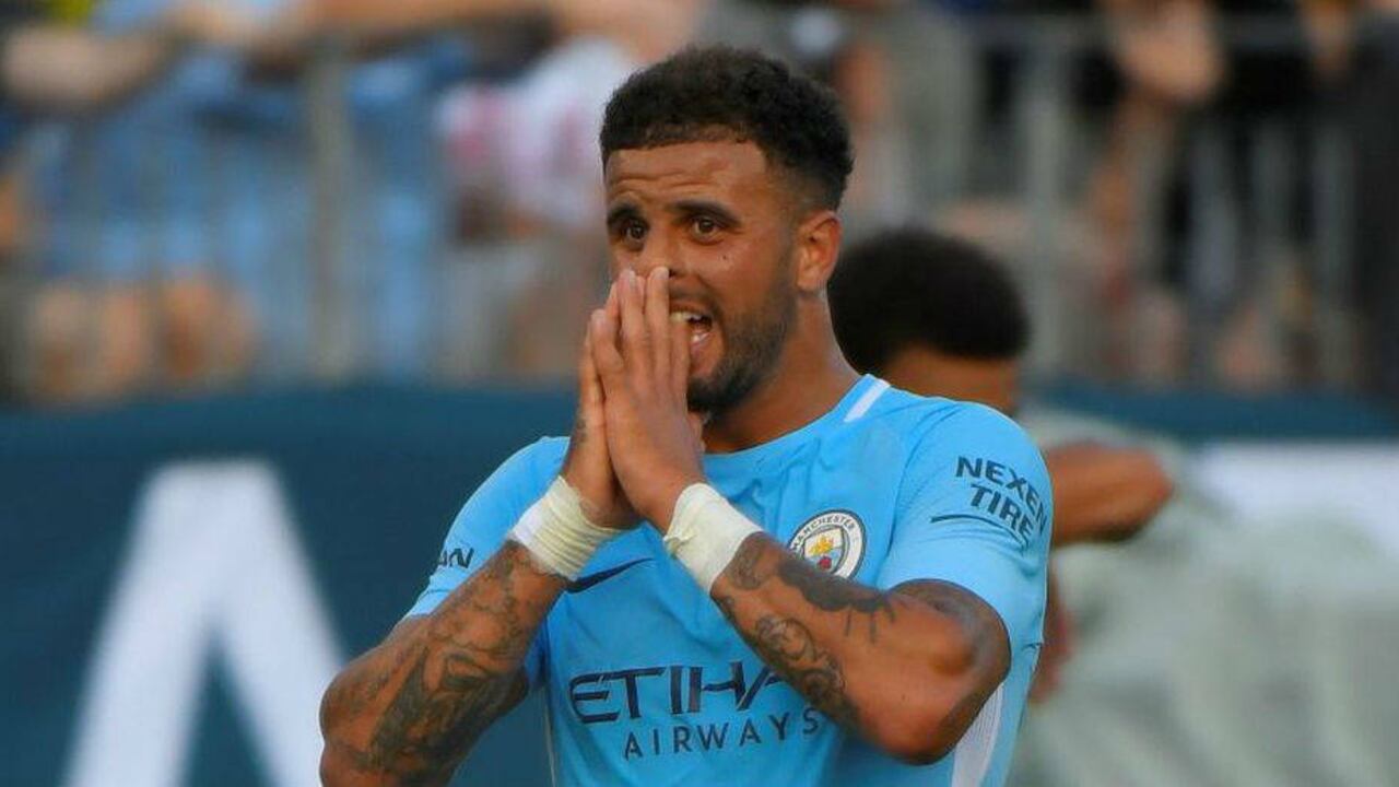 Walker es el segundo futbolista de élite que incumple las medidas gubernamentales de confinamiento/Foto: AFP