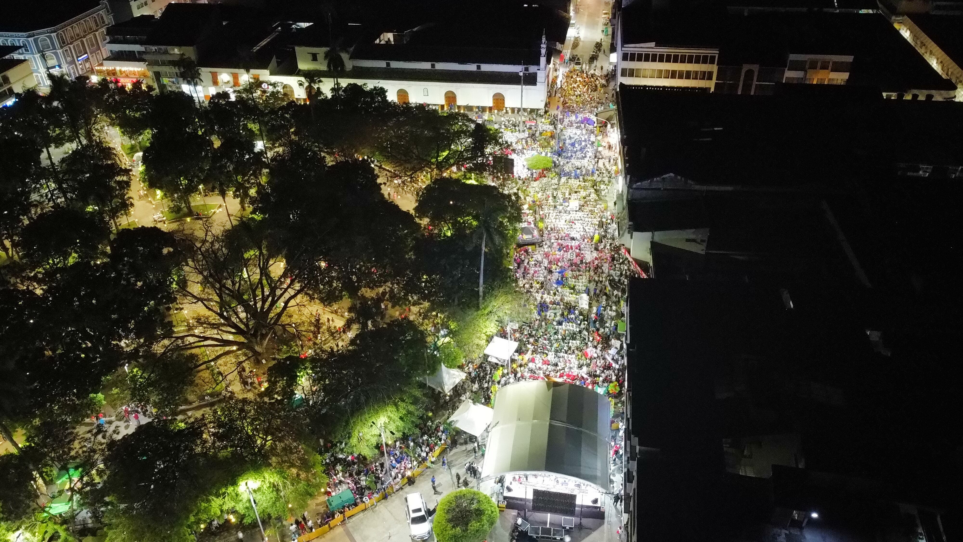 Cierre de campaña de Juan David Piedrahita en Cartago