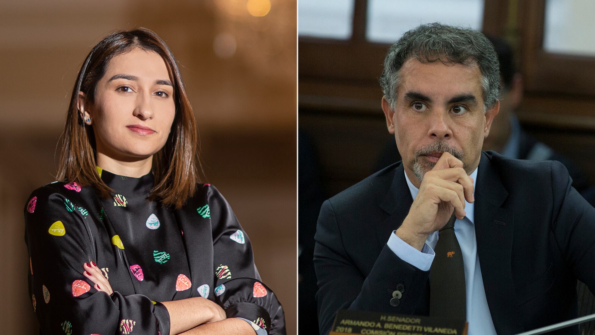 Laura Sababri, Armando Benedetti