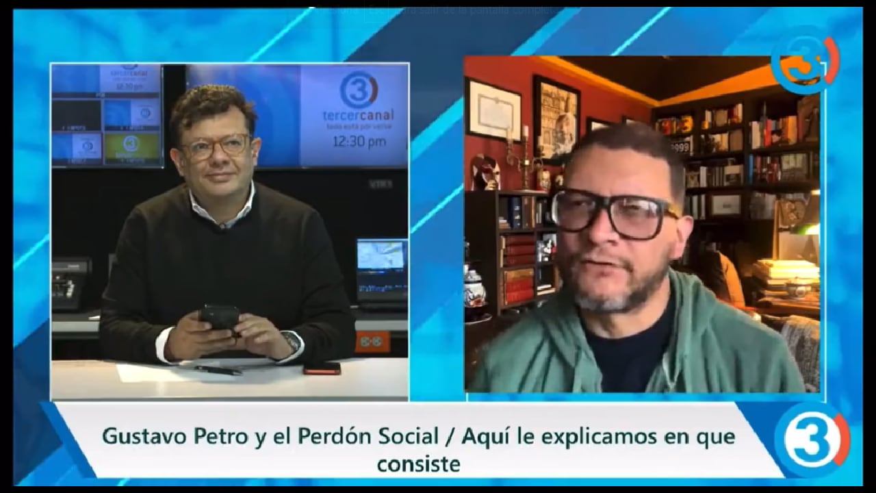 Fabián Sanabria habló sobre el perdón social de Gustavo Petro