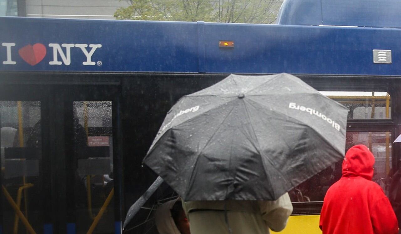 Nueva York sufrió fuertes lluvias en los últimos días que generaron caos en la ciudad
