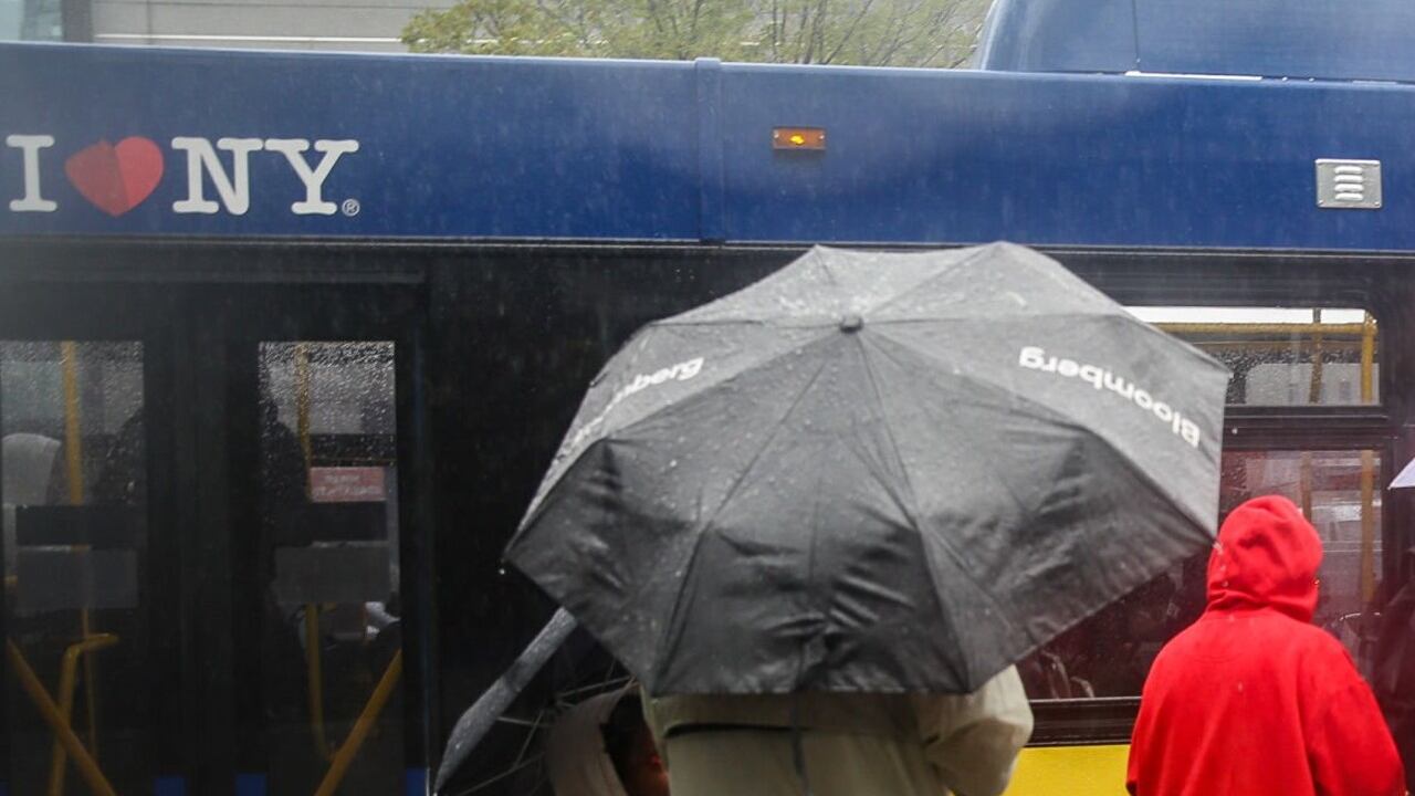Nueva York sufrió fuertes lluvias en los últimos días que generaron caos en la ciudad