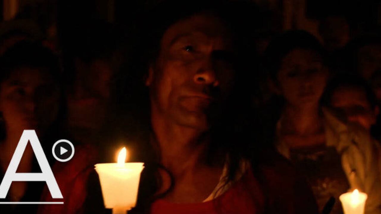 Maria Luisa Fuentes, la señorita María fue desplazada de su tierra natal