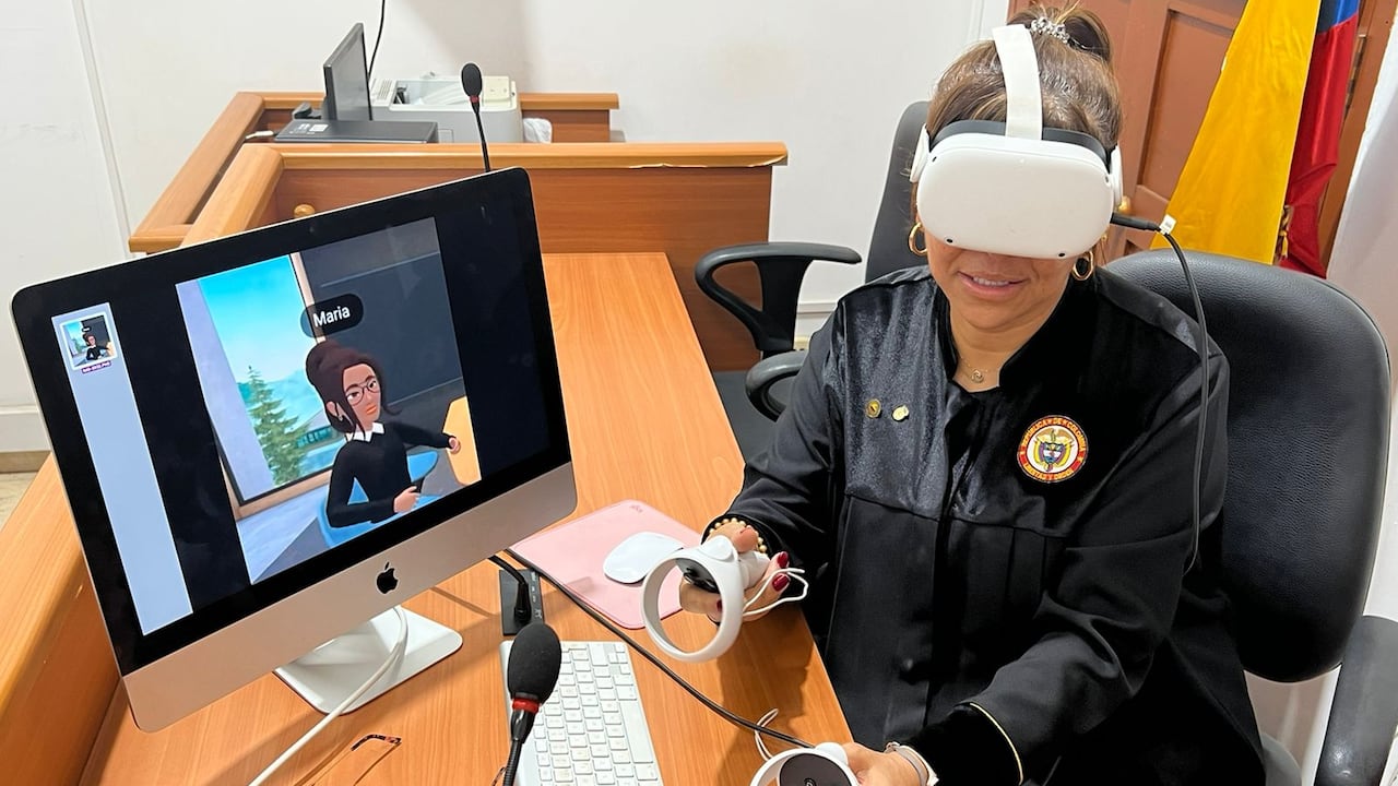 Metaverso judicial en Colombia. La primera audiencia se realizó desde el Magdalena