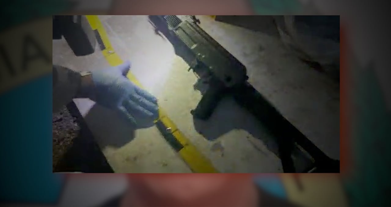 Fusil con el que cometieron la masacre en Guaduas