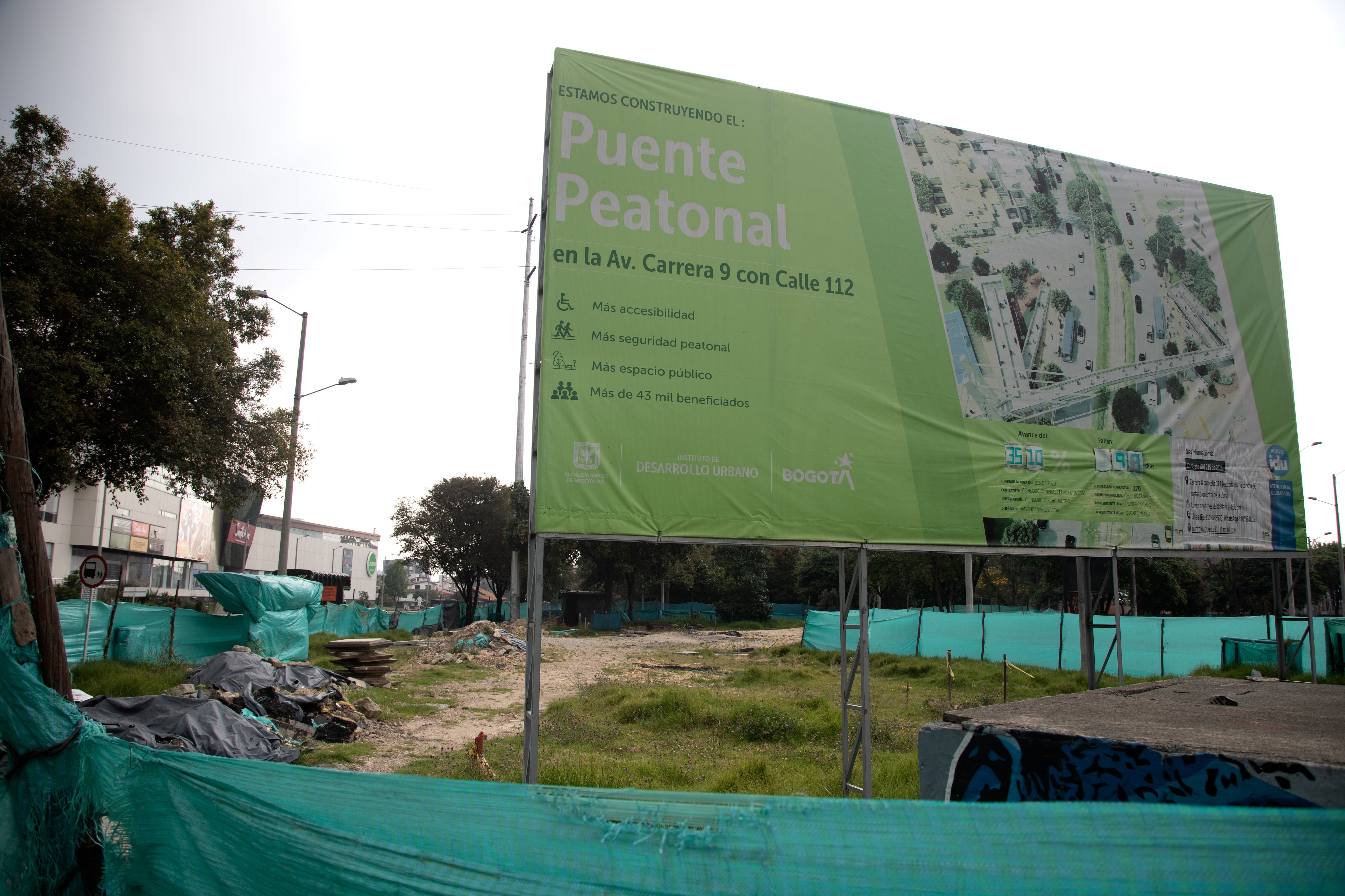 Juan Diego Alvira, cobro de valorización en Bogotá.
Calles en mal estado, vías, obras