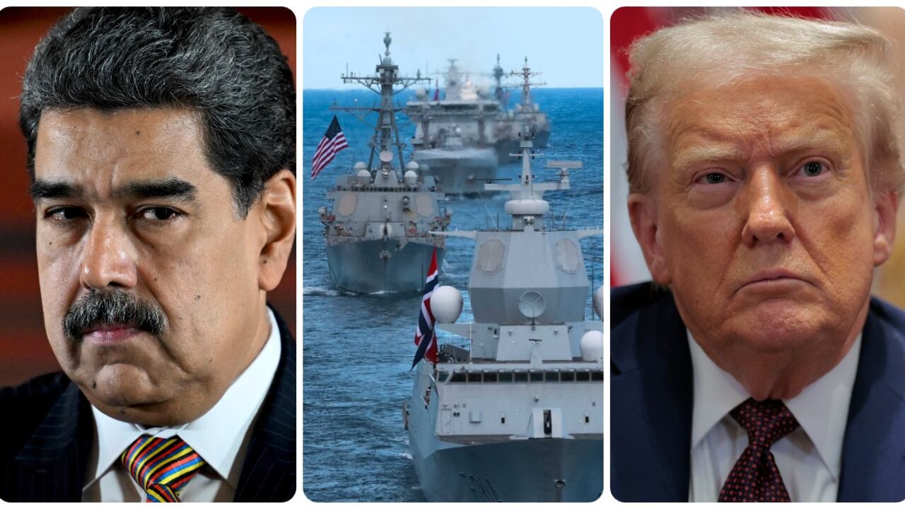 Nicolás Maduro y Donald Trump