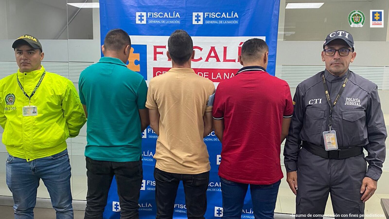 Policías capturados en el Valle del Cauca