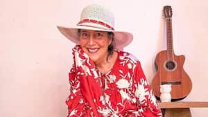 La actriz agradeció la ayuda que ha recibido desde el incendio.