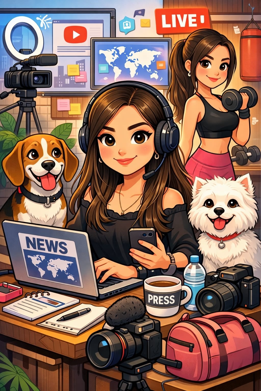 Los usuarios pueden solicitar a ChatGPT o Gemini la creación de una imagen tipo caricatura basada en su profesión, gustos y otros detalles personales.