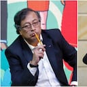 Gustavo Petro y Miguel Uribe.