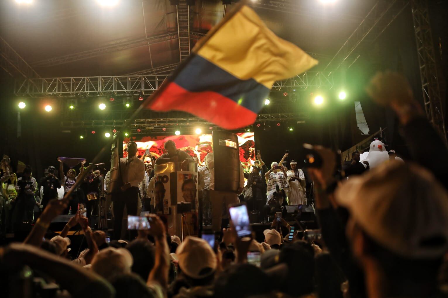 Cierre campaña Gustavo Petro