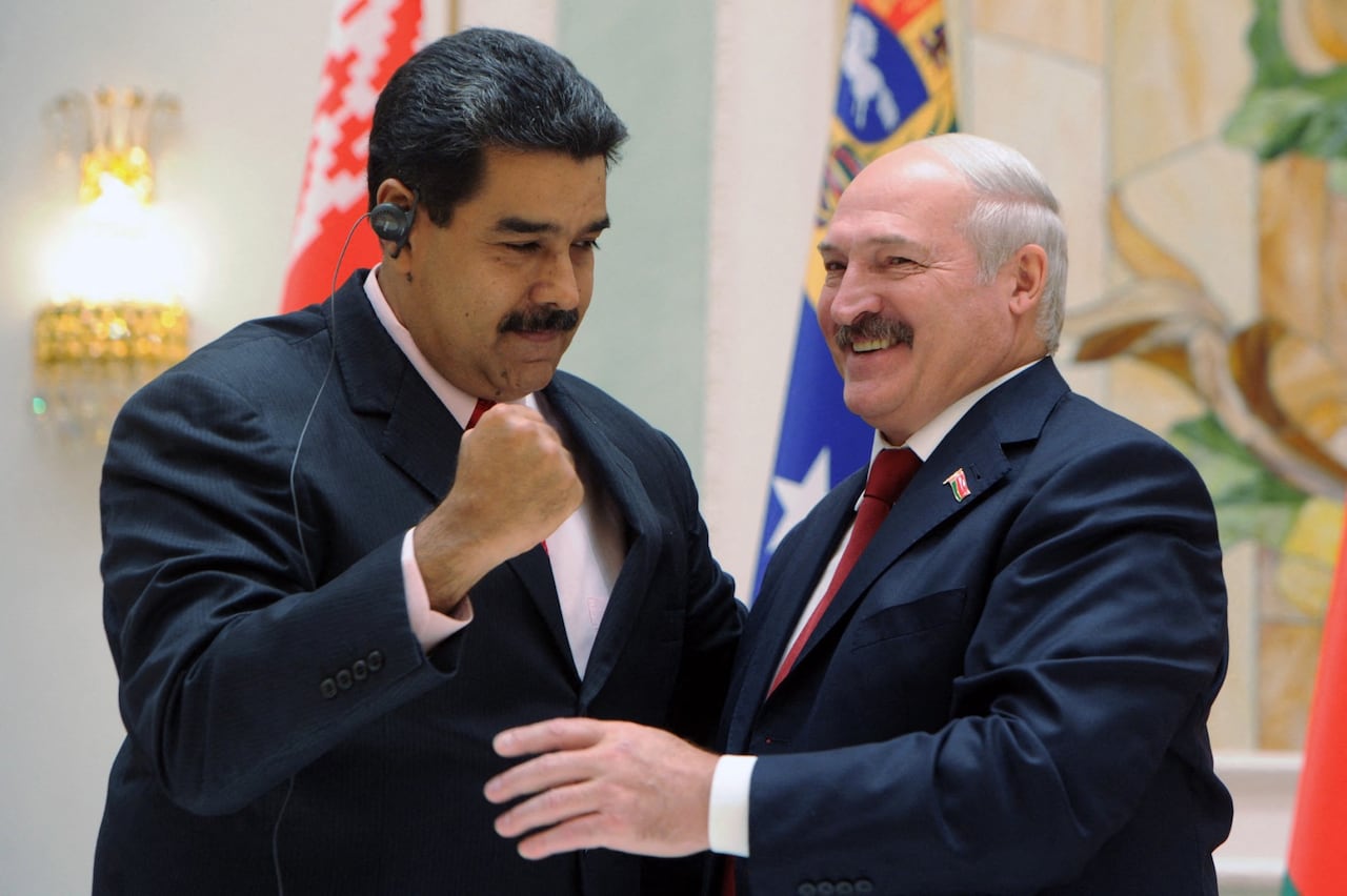 Nicolás Maduro y Alexander Lukashenko