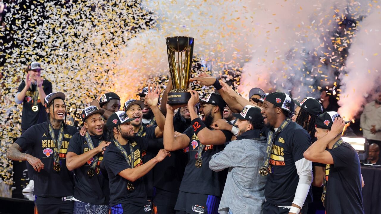 New York Knicks gana la final de la NBA Cup 2025