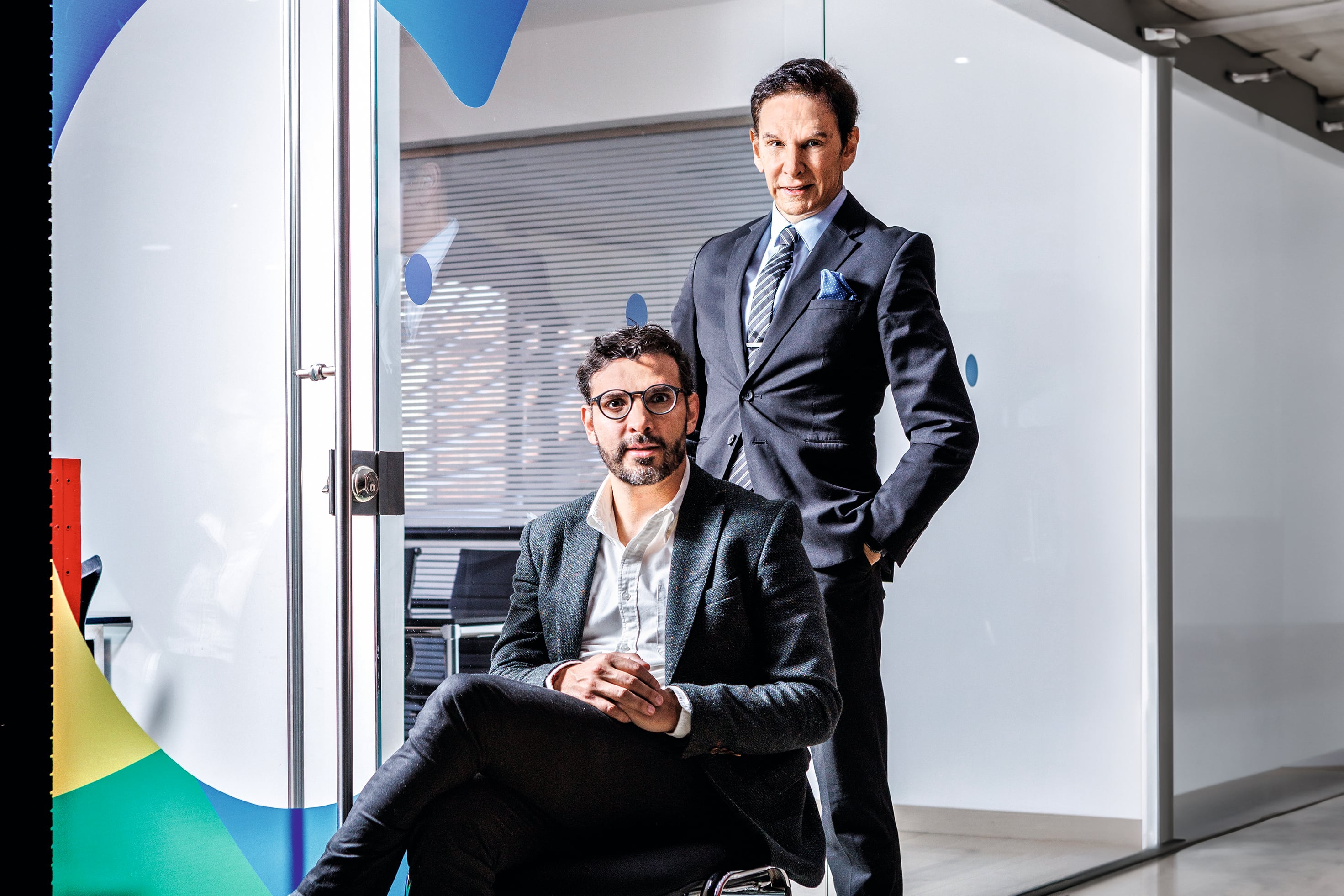 Ricardo Barrero, presidente corporativo, y Jaime Eduardo Barrero, fundador y miembro de Junta Directiva de Cieno Group.