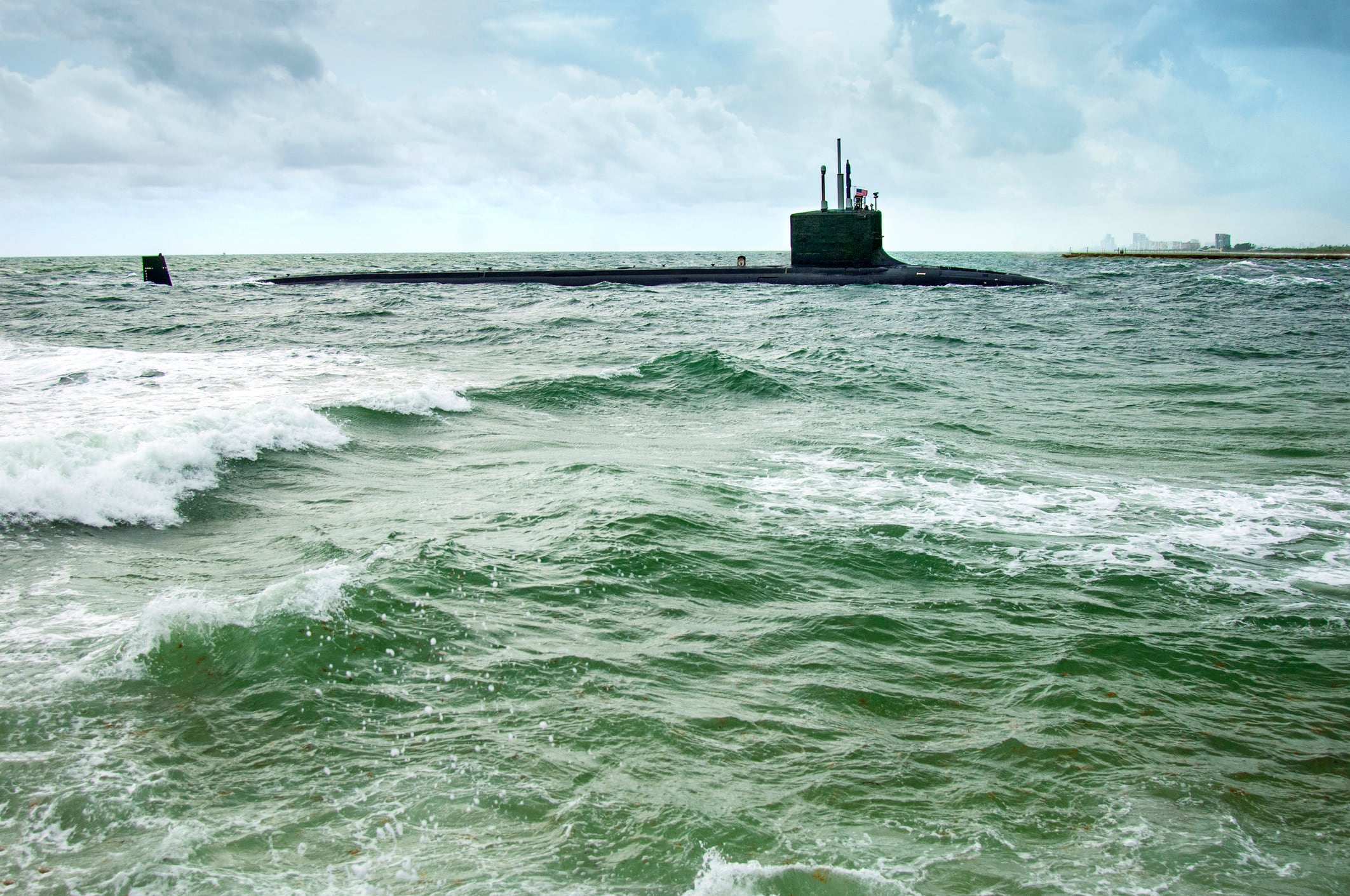 Así es el submarino más silencioso de Estados Unidos.