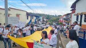 Las manifestaciones podrían llegar a la Plaza de Bolívar en Bogotá.