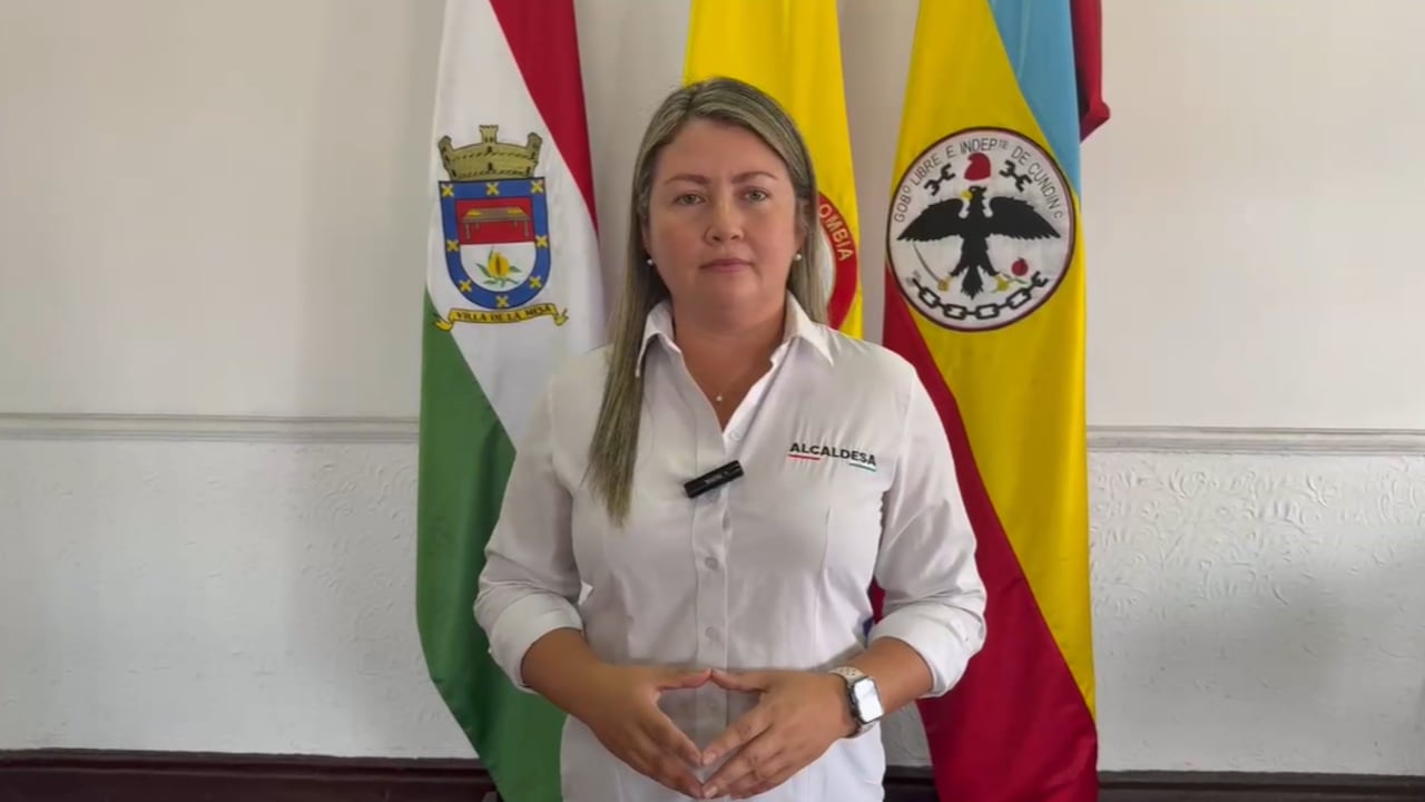 Alcaldesa de La Mesa, Laura Londoño.