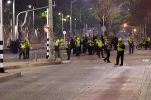 El hecho se presentó mientras se disputaba en partido entre Junior y River Plate por la Copa Libertadores.