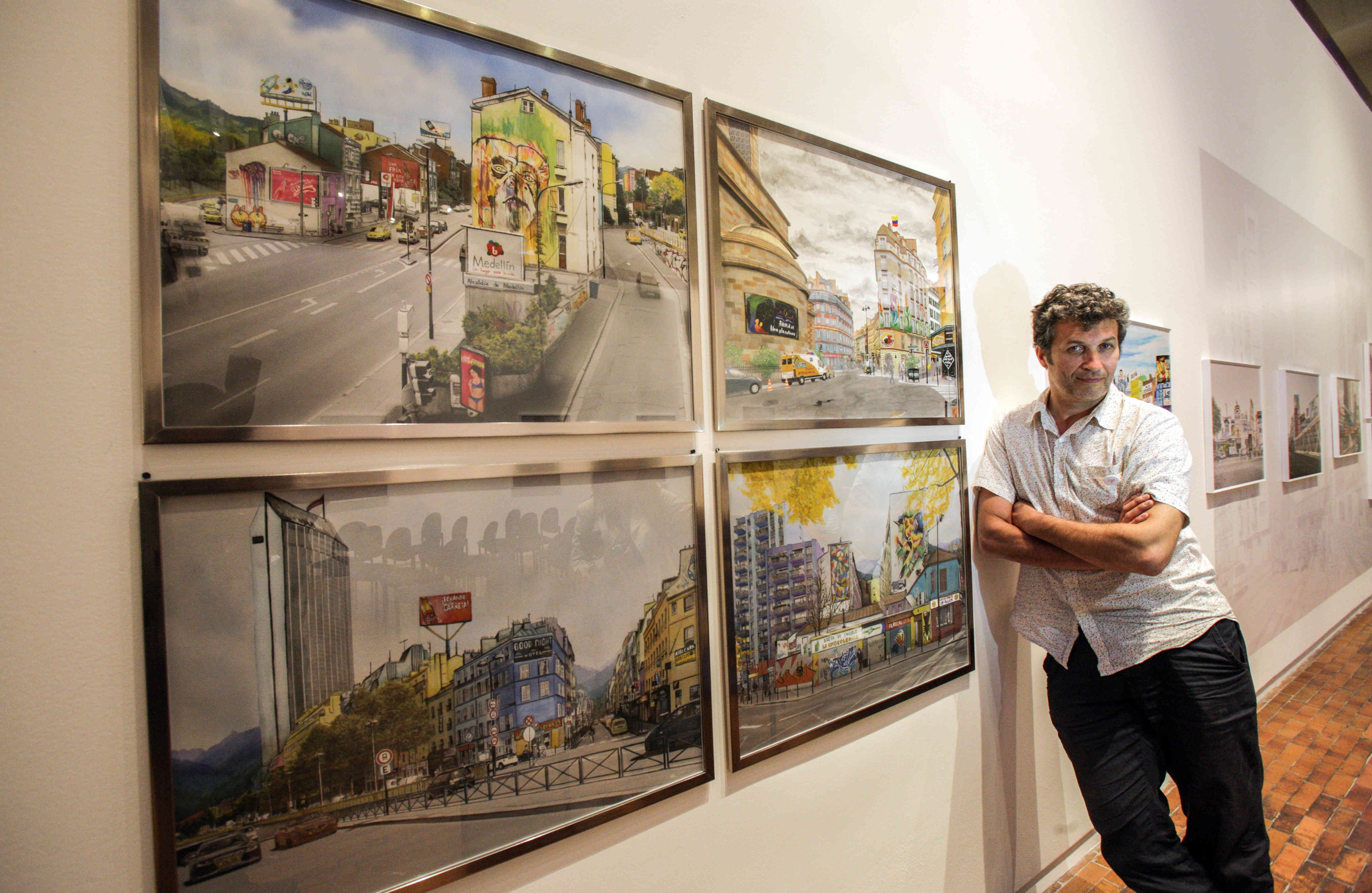 'París Medellín' , de Fred Delangle. Foto: Carlos Julio Martínez. 