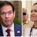 El secretario de Estado, Marco Rubio, se refirió al regreso de María Corina Machado a Venezuela.