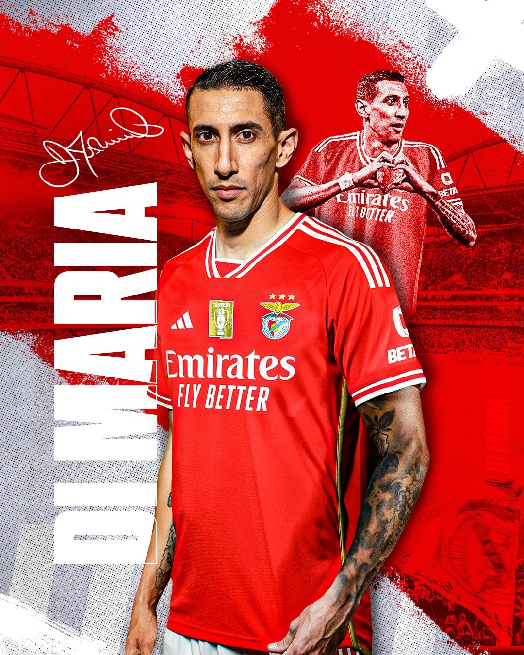Ángel Di María, nuevo refuerzo del Benfica