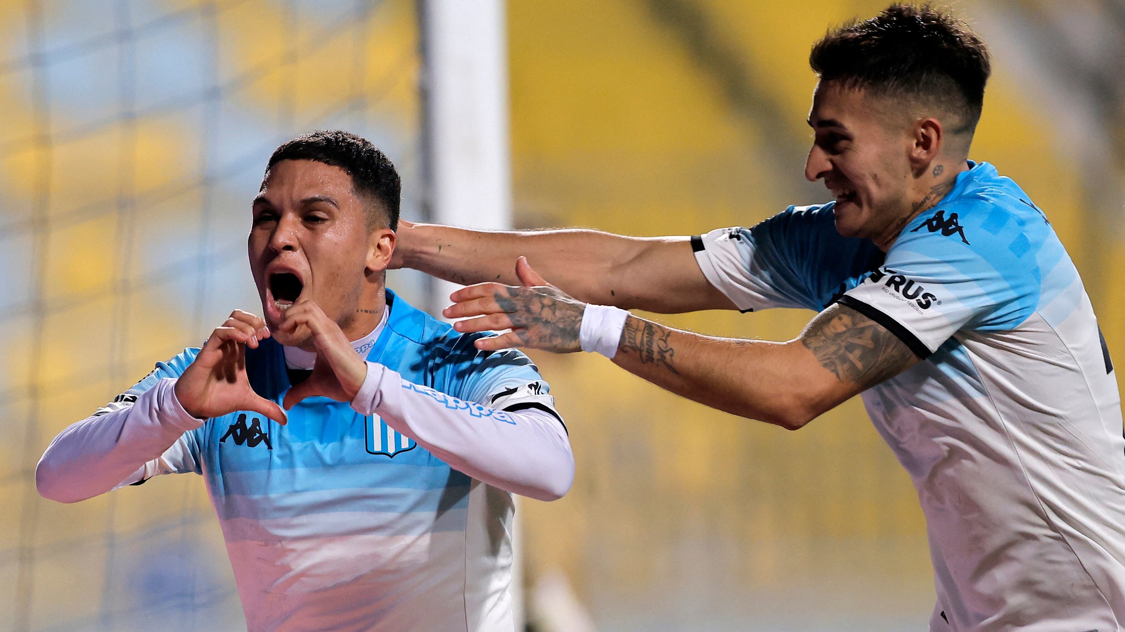 Huachipato vs Racing - partido de ida octavos de final - Copa Sudamericana.