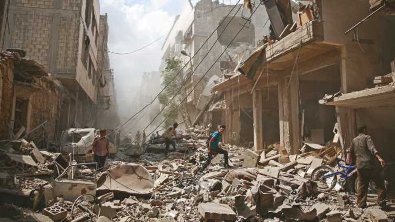 La guerra de Siria comenzó en el 2011 y desde entonces se ha complicado.