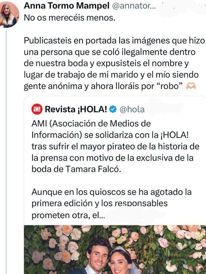 La amiga de Piqué y Clara estalló contra la revista Hola!