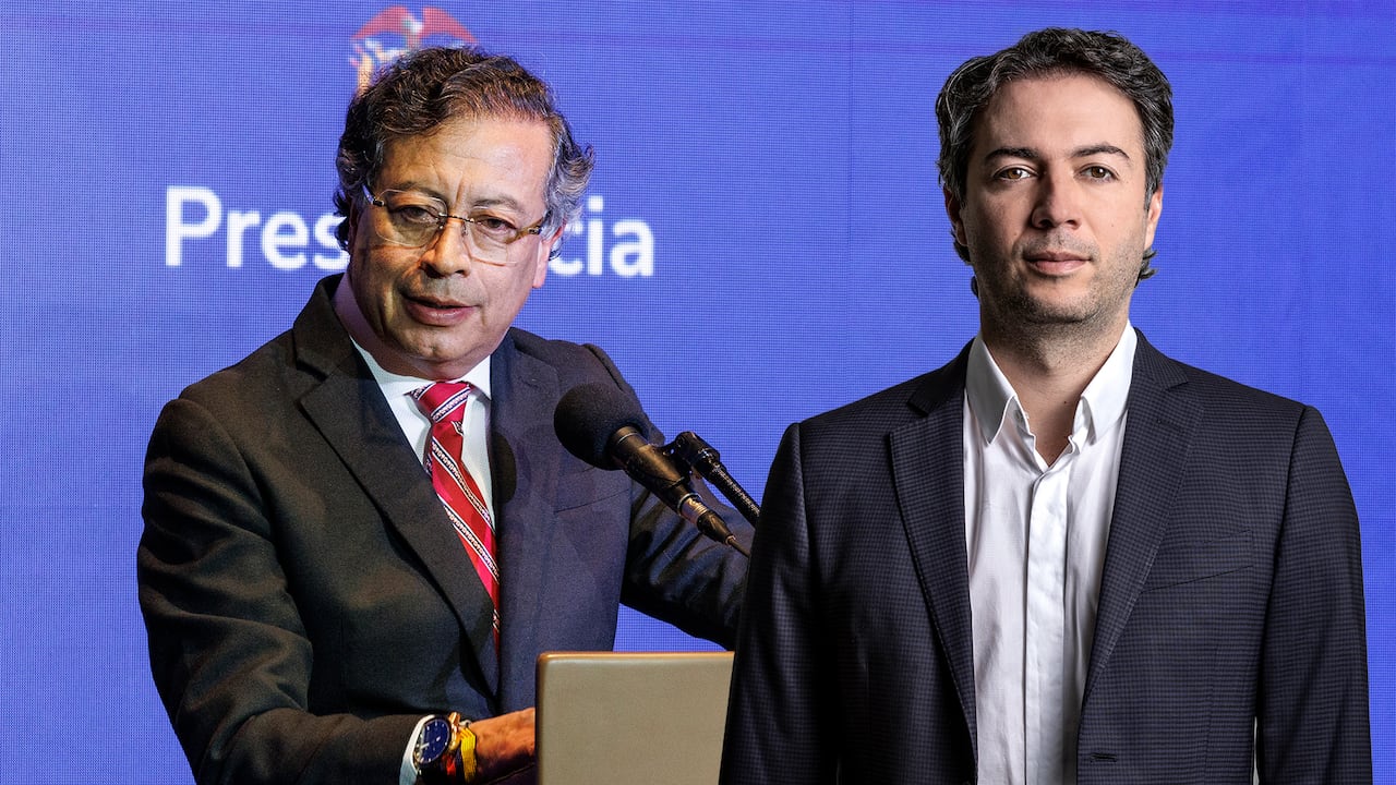 Daniel Quintero y Gustavo Petro