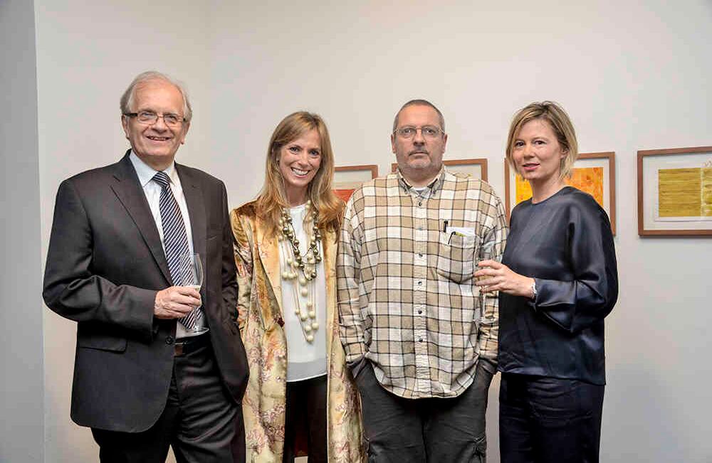  Armando Montenegro, Elena Urrutia, José Antonio Suárez y Catalina Casas.