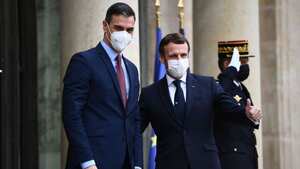 Pedro Sánchez y Emmanuel Macron