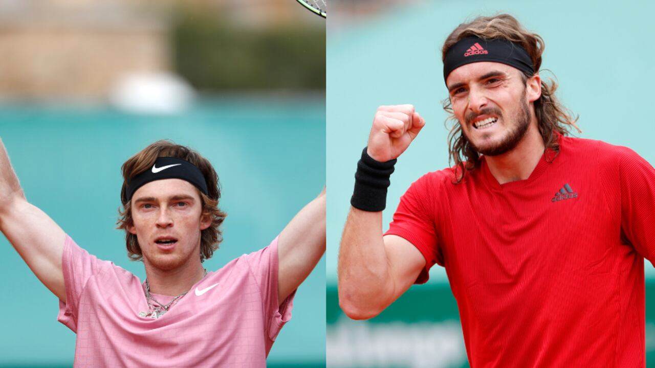 Andrey Rublev y Stefanos Tsitsipas se medirán en la final del primer torneo de arcilla del año