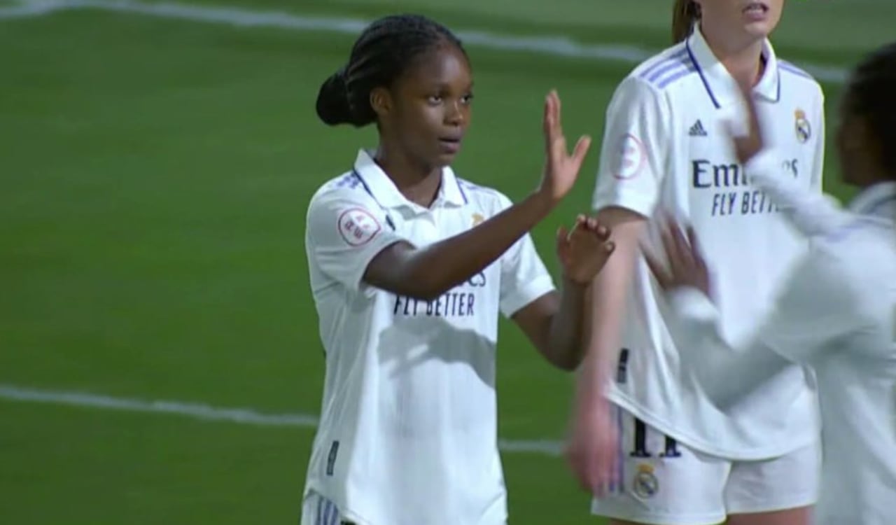 Linda Caicedo se estrenó en las redes con el Real Madrid Femenino.