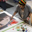 El actor fue tendencia gracias a su reciente colección artística. Foto: Tomada de Twitter - @castlegalleries