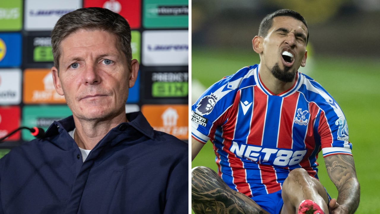 Técnico de Crystal Palace, Oliver Glasner, habló de la delicada lesión que tiene Daniel Muñoz.