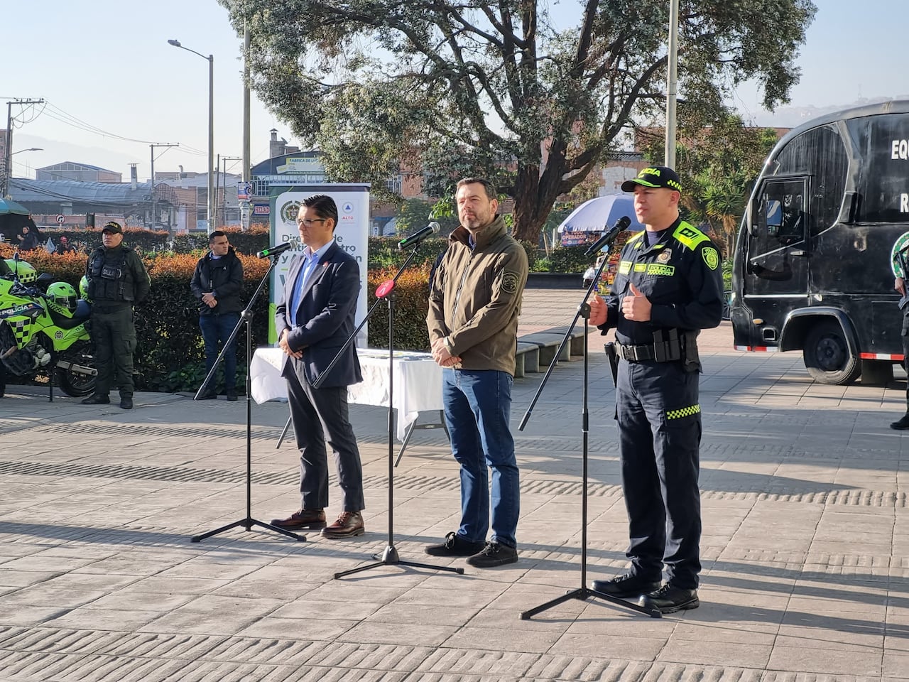 El alcalde de Bogotá presentó los resultados operativos contra los 'Satanás'