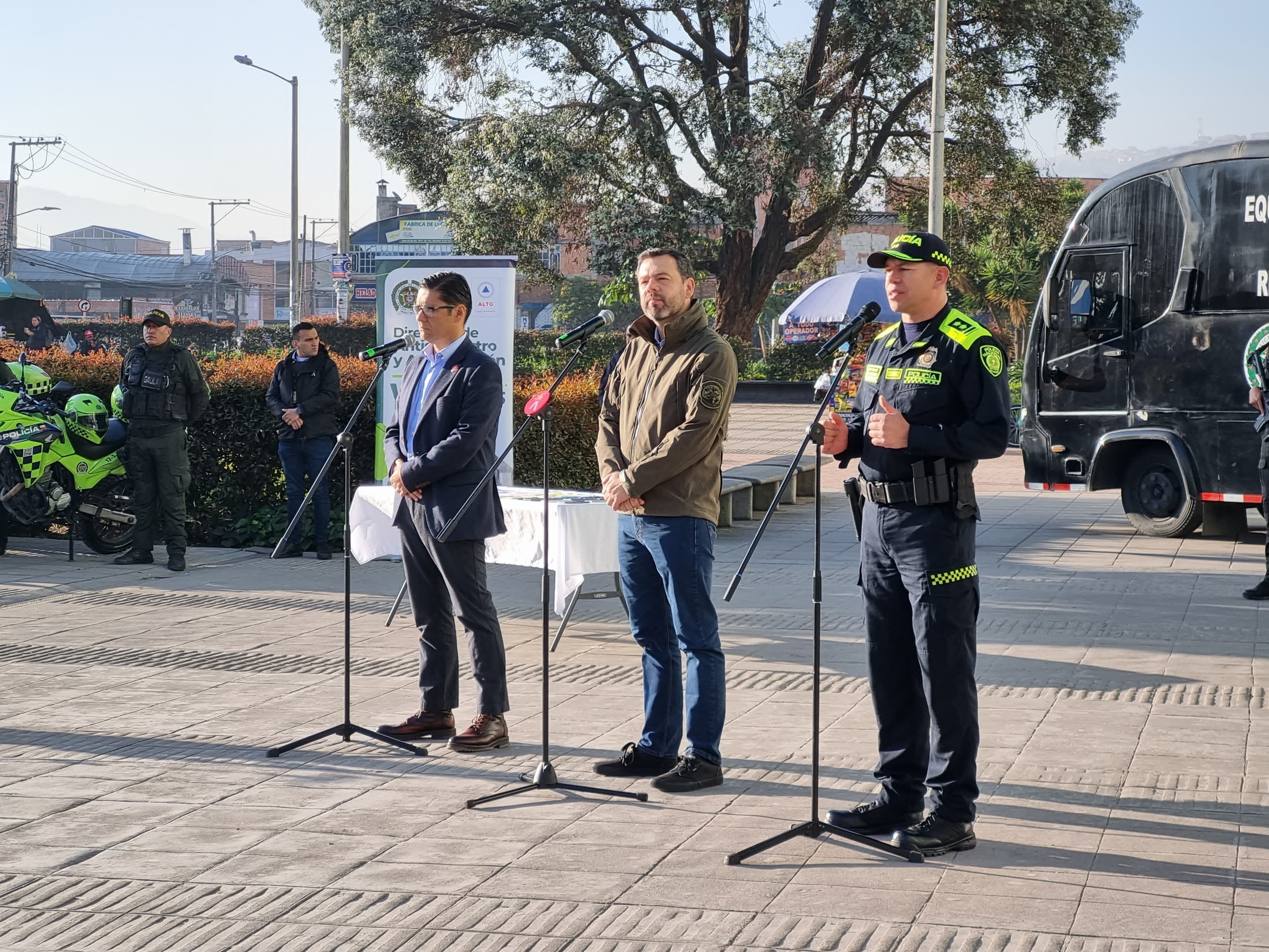 El alcalde de Bogotá presentó los resultados operativos contra los 'Satanás'
