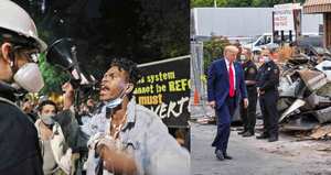 Desde mayo, cientos de protestas denuncian un problema latente por décadas. En Kenosha, Trump no se reunió con la familia de Jacob Blake, el afroamericano abaleado por un policía frente a sus hijos. Prefirió señalar a los manifestantes, a quienes calificó de “terroristas domésticos”.