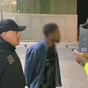 En video quedó registrado el momento de la captura del hombre que habría asesinado a su expareja en Bosa